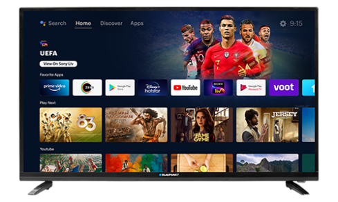 Blaupunkt 98 cm (40 inch) HD Ready LED Smart Android TV (40CSA7809) - Image 3