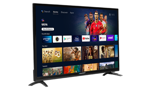 Blaupunkt 98 cm (40 inch) HD Ready LED Smart Android TV (40CSA7809) - Image 8